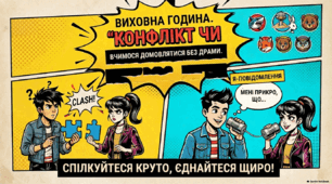 Виховна година. "Конфлікт чи непорозуміння? Вчимося домовлятися без драми"