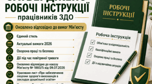Робочі інструкції працівників ЗДО 2026