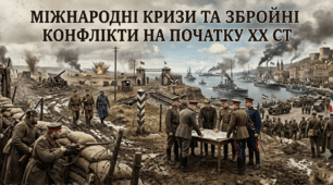 Міжнародні кризи та збройні конфлікти на початку ХХ ст.