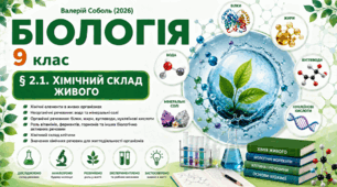 Хімічний склад живого. Презентація, інфографіка, робочий аркуш