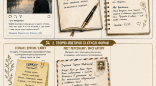 Творчі та медійні жанри робіт з української літератури (ГР3)