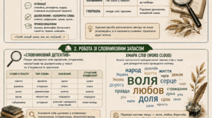 Лінгвостилістичний аналіз та мовні розвідки на уроках літератури (ГР4)