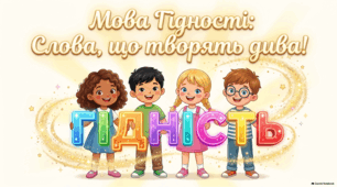 Презентація до першого уроку "Мова гідності"