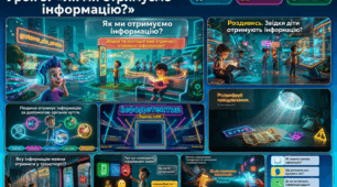 ЯДС, 2 клас. Урок 3 «Як ми отримуємо інформацію?»