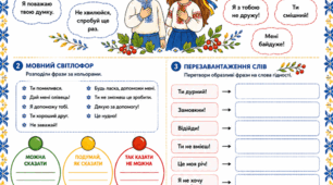 «Детектор гідності» — робочий аркуш до теми «Мова гідності» аркуш А4 для друку.