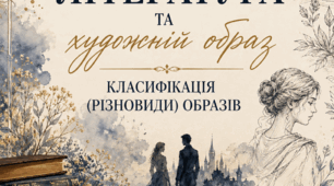 Література та художній образ. Класифікація (різновиди) образів