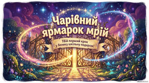 Перший урок для першокласників "Чарівний ярмарок мрій"