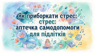 Як приборкати стрес: аптечка самодопомоги для підлітків (презентація у форматах PDF + PowerPoint)