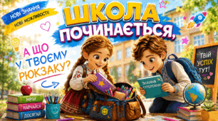 Збираємо рюкзак разом. Презентація до першого вересня, перший урок, класна година.