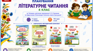 КТП уроків літературного читання 4 клас за Савченко