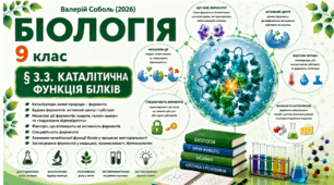 Каталітична функція білків. Презентація, інфографіка, робочий аркуш