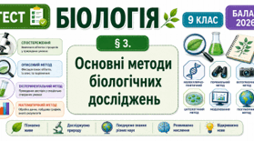 Основні методи біологічних досліджень