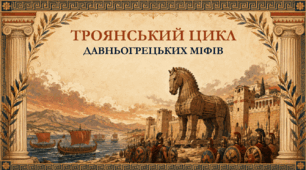 Презентація "Троянський цикл давньогрецьких міфів"