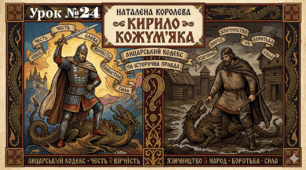 НАТАЛЕНА КОРОЛЕВА «КИРИЛО КОЖУМ’ЯКА»: ЛИЦАРСЬКИЙ КОДЕКС ЧИ ІСТОРИЧНА ПРАВДА