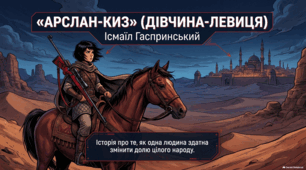 Арслан-киз: Дівчина-левиця Ісмаїла Гаспринського.
