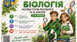 Критерії оцінювання за групами результатів з біології