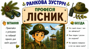 Ранкова зустріч. Професія дня - ЛІСНИК