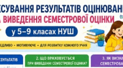 Постер "Фіксування результатів оцінювання та виведення семестрової оцінки"  (актуальний варіант для 2026/2027 навчального року)