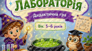 🧪 Дидактична гра «Чарівна лабораторія»