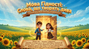 «Мова гідності: Слова, що творять дива» (Перший урок 2026-2027 н.р.)