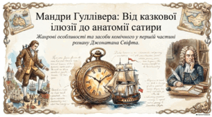 Жанрова своєрідність роману «Мандри Лемюеля Гуллівера».