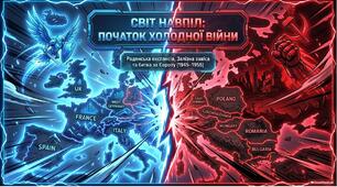 Презентація «Формування біполярного світу: радянська експансія в Європі, початок Холодної війни та утворення НАТО і ОВД»