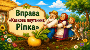 Вправа «Казкова плутанина: Ріпка»