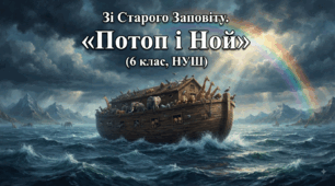 Зі Старого Заповіту."Потоп і Ной"(6 клас, НУШ)