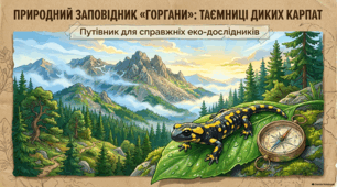 Природний заповідник «Горгани»: праліси та кам’янисті вершини.