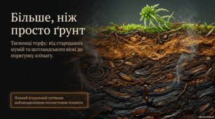 Торф: від господарського використання до історичних таємниць світу.
