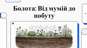 Торф: від господарського використання до історичних таємниць світу.