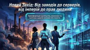 Презентація «Концепція постіндустріального суспільства та зміцнення демократії на Заході в повоєнний період»
