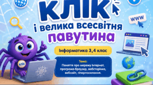 Інформатика. Презентація "Поняття про мережу Інтернет, програма-браузер, веб-сторінка, веб-сайт, гіперпосилання". (3, 4 клас, НУШ. За п-ю Савченко)