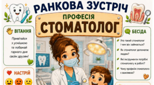 Ранкова зустріч. Професія дня - СТОМАТОЛОГ