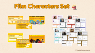 Film Characters Set A1-A2